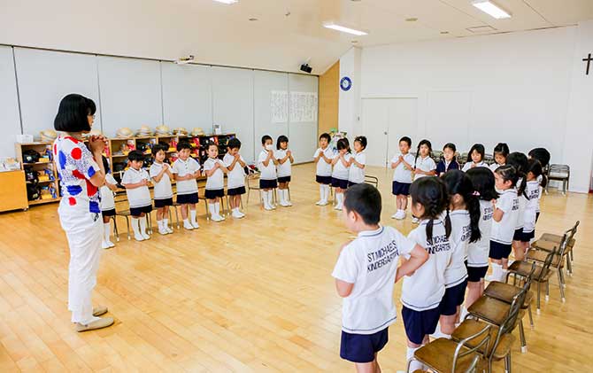 朝の会・お礼拝